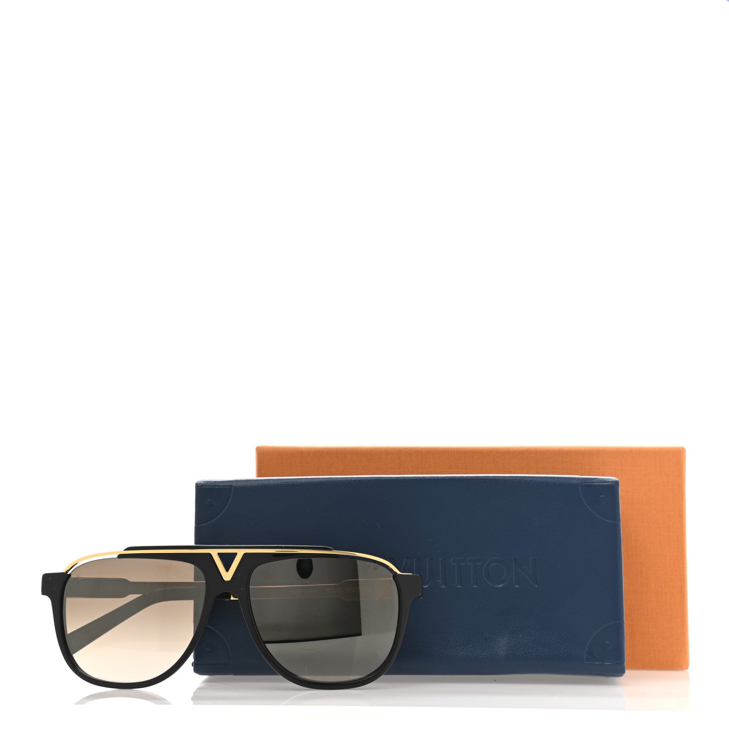 Louis Vuitton Acetate Mascot Sunglasses Z0936W Black 1090642