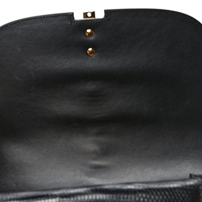 Gucci Azalea Calfskin Small Sylvie 1969 Flap Messenger Bag Black 13 of 13
