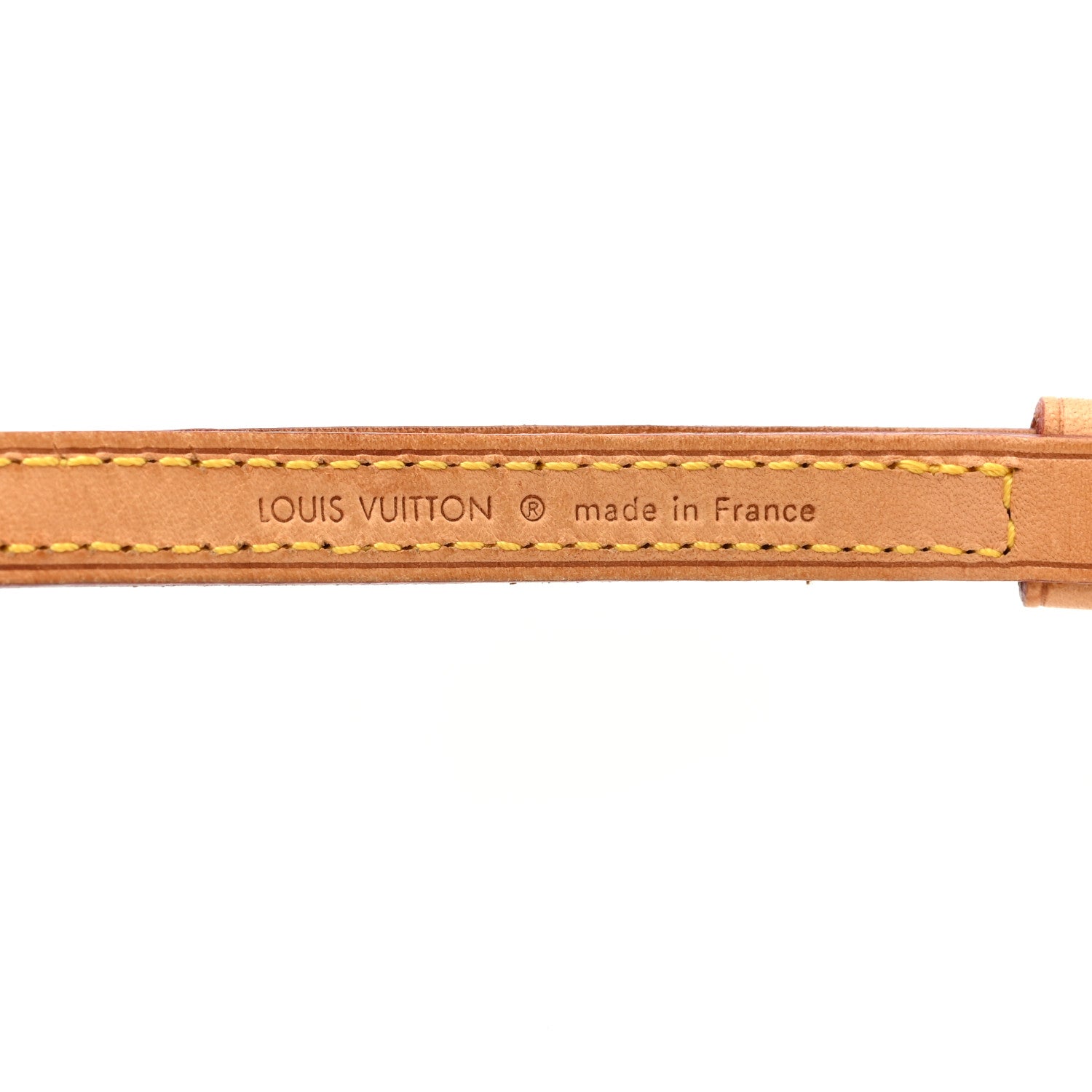 Louis Vuitton Vachetta 12mm Adjustable Shoulder Strap 3 of 3