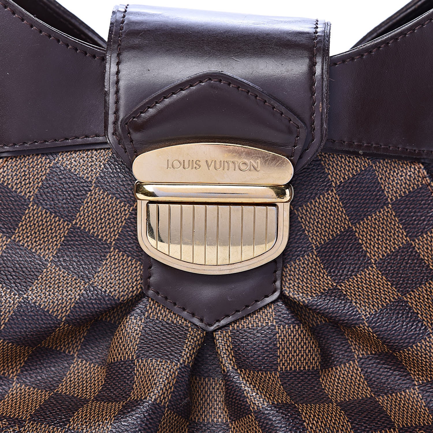 Louis Vuitton Damier Ebene Sistina MM 7 of 17
