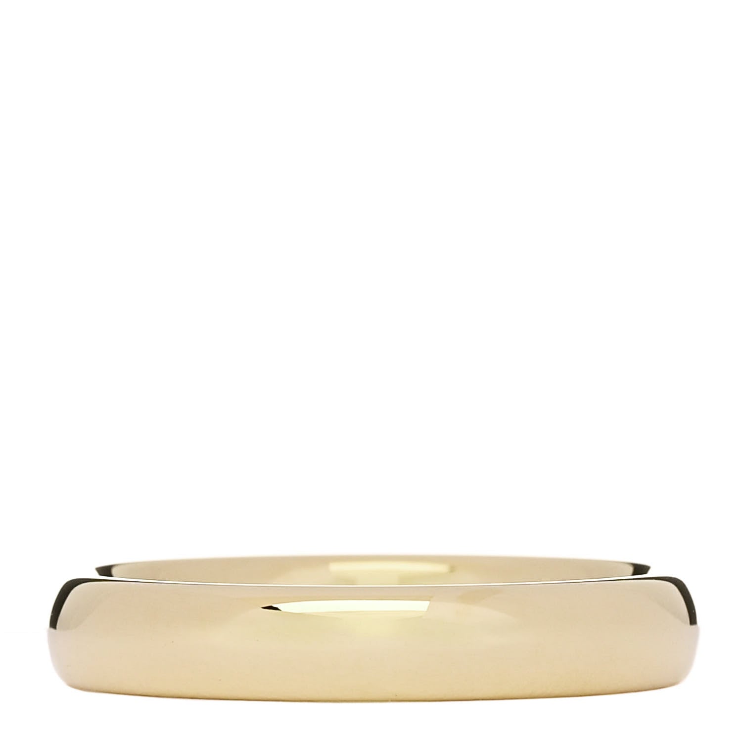 Tiffany 18K Yellow Gold 4mm Forever Wedding Band Ring 61 9.5 3 of 5
