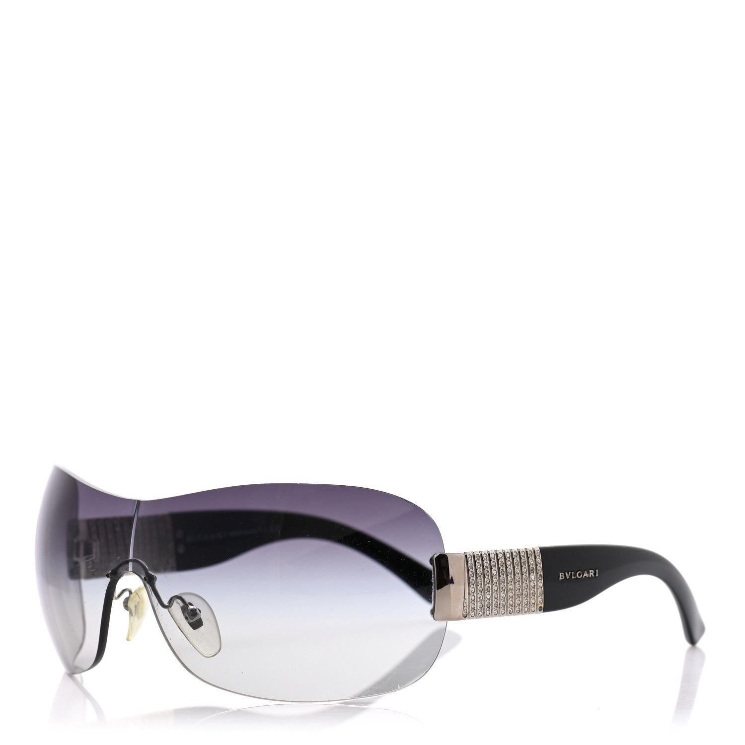 Bulgari BVLGARI Crystal Sunglasses 6030-B Black 1 of 12