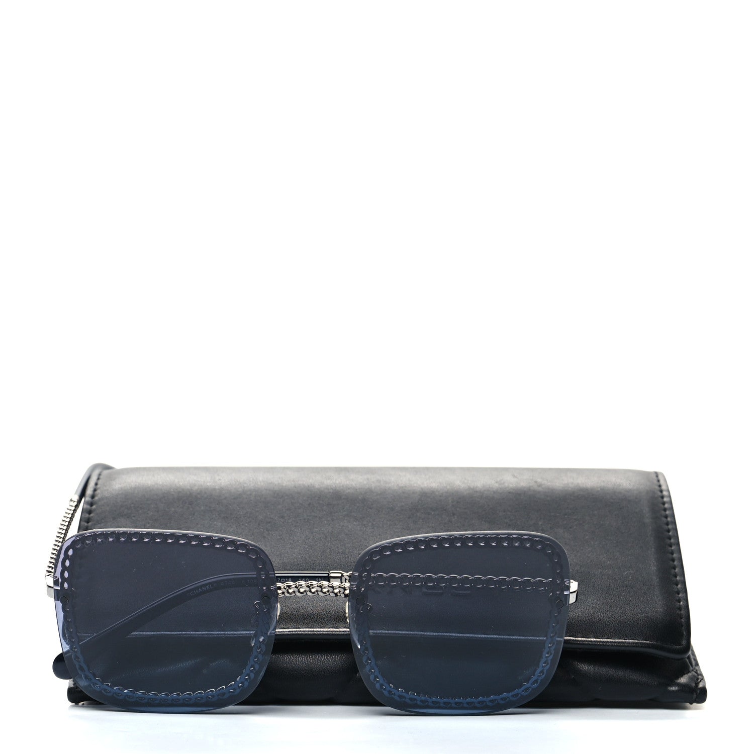 Chanel Chain Square Sunglasses 4244 Blue 8 of 8
