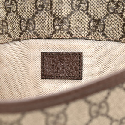 Gucci GG Supreme Monogram Neo Vintage Web Belt Bag Brown 6 of 7
