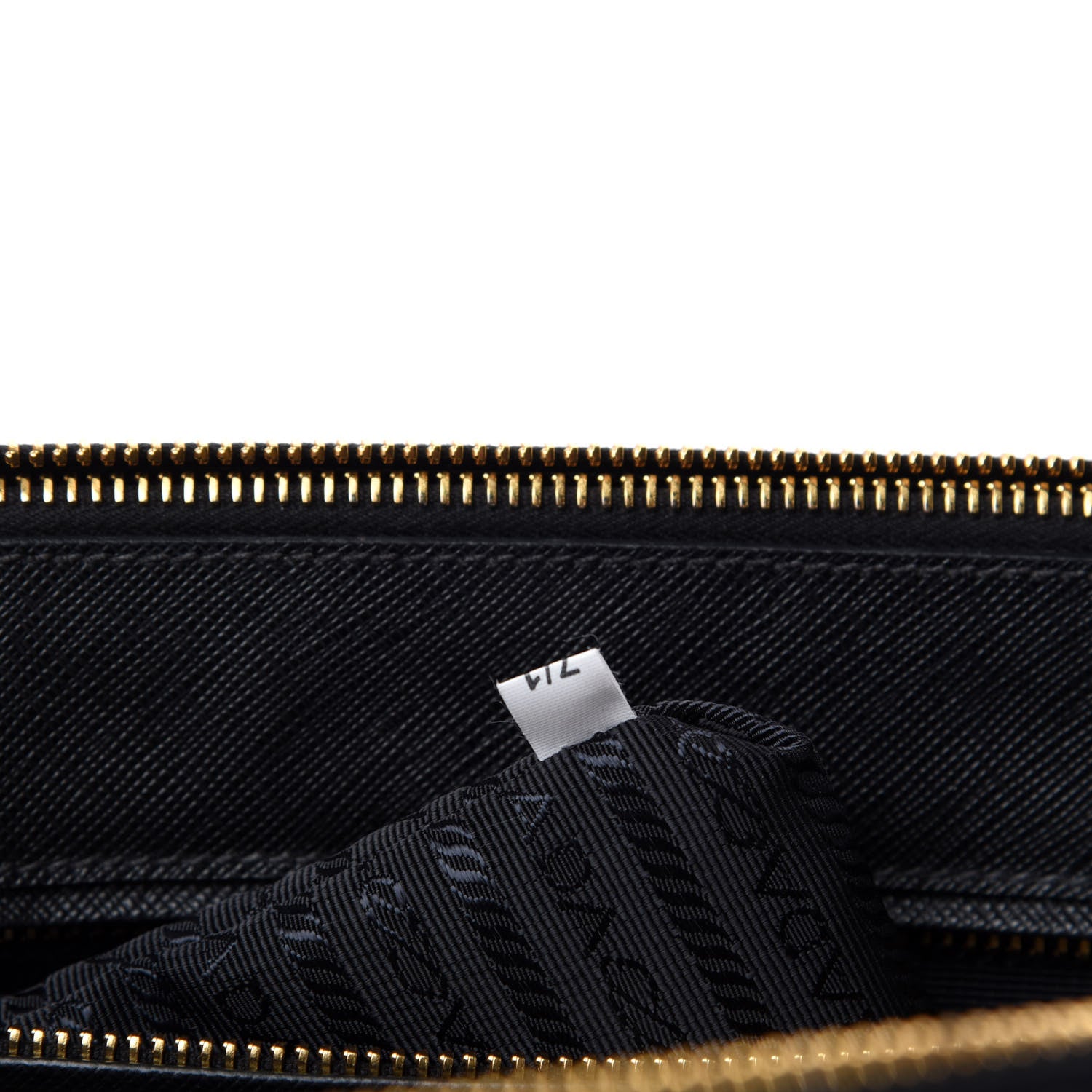Prada Saffiano Medium Galleria Double Zip Tote Black 9 of 10