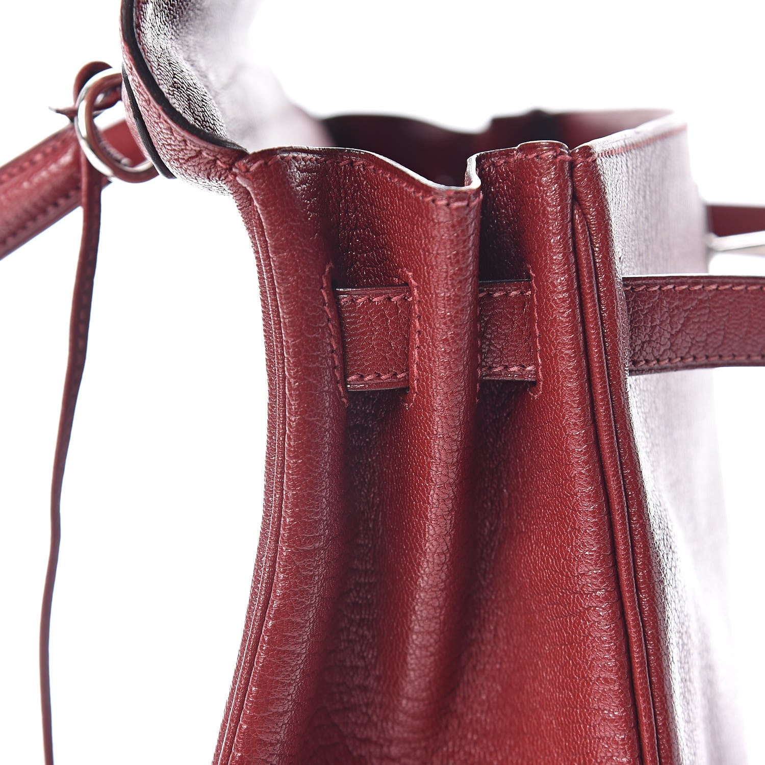 Hermes Chevre De Coromandel Kelly Retourne 32 Rouge H 16 of 42