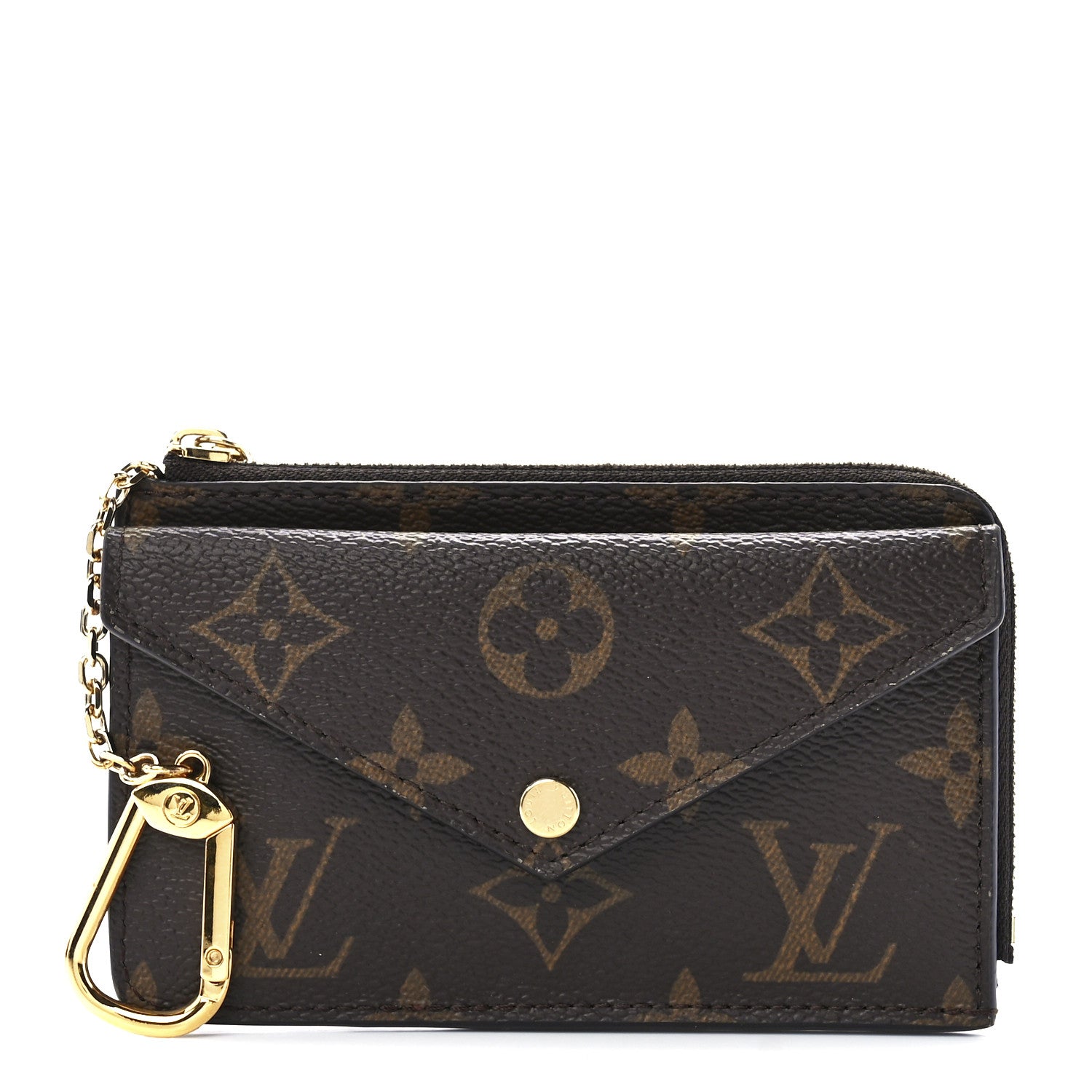 Louis Vuitton Monogram Recto Verso Card Holder Black 1 of 12