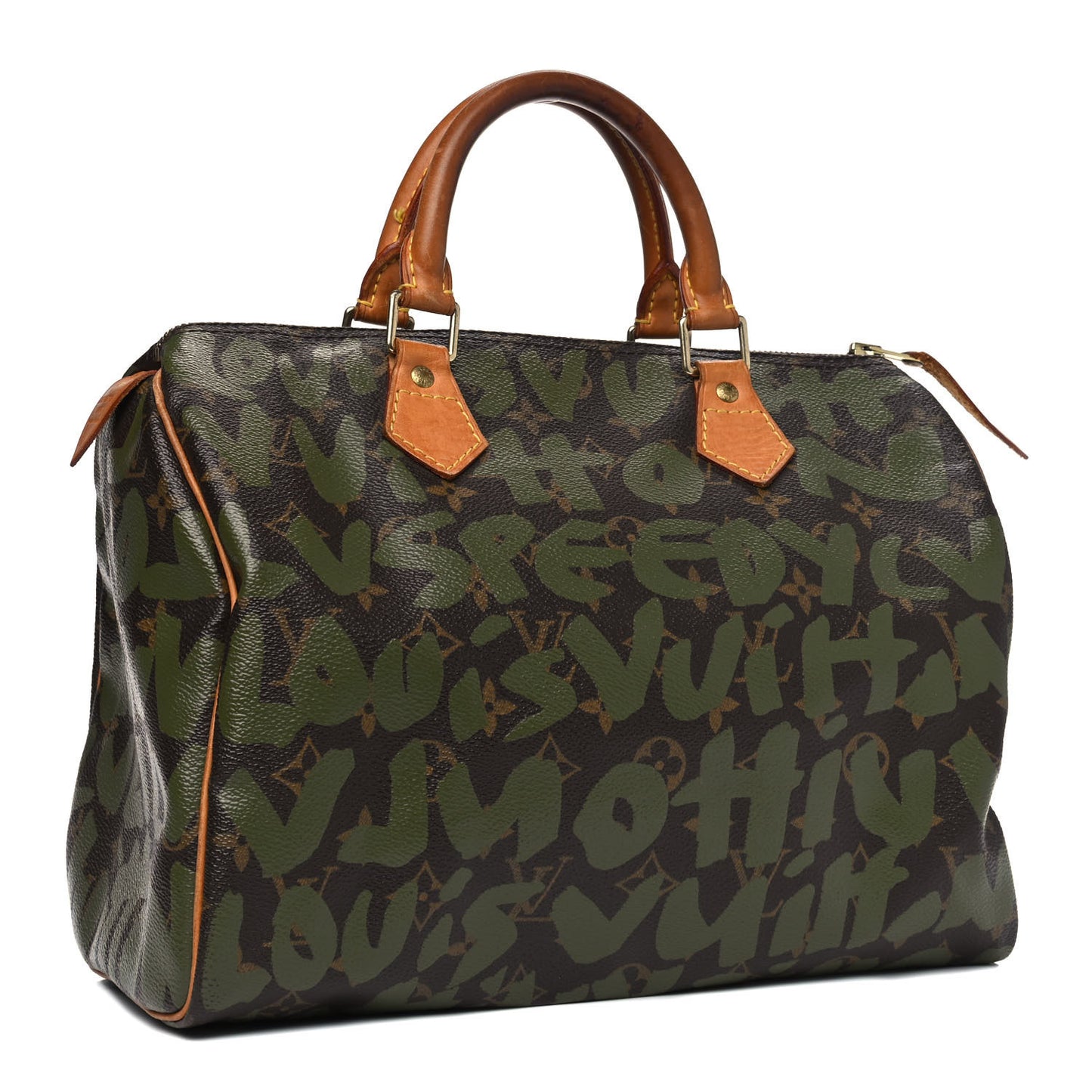 Monogram Graffiti Speedy 30 Kaki