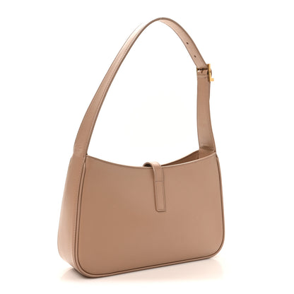 Saint Laurent Smooth Calfskin Le 5 A 7 Hobo Rosy Sand 3 of 9