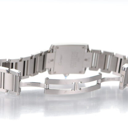 Cartier Stainless Steel 20mm Tank Francaise Quartz Watch 6 of 7