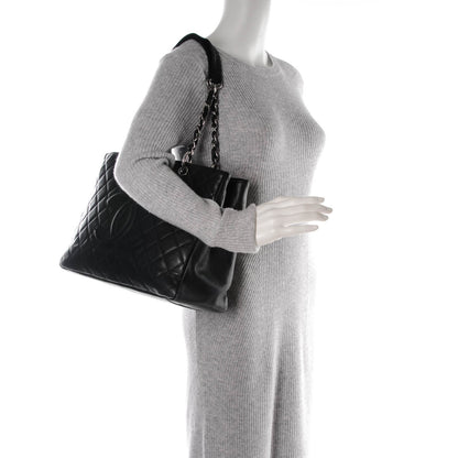 Chanel Caviar Quilted Grand Shopping Tote GST Black 2 of 17