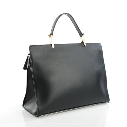 Balenciaga Calfskin Le Dix Zip Cartable Black 3 of 7