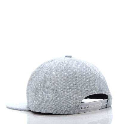 Chanel Cotton Strass Cap Hat Sky Blue 3 of 5