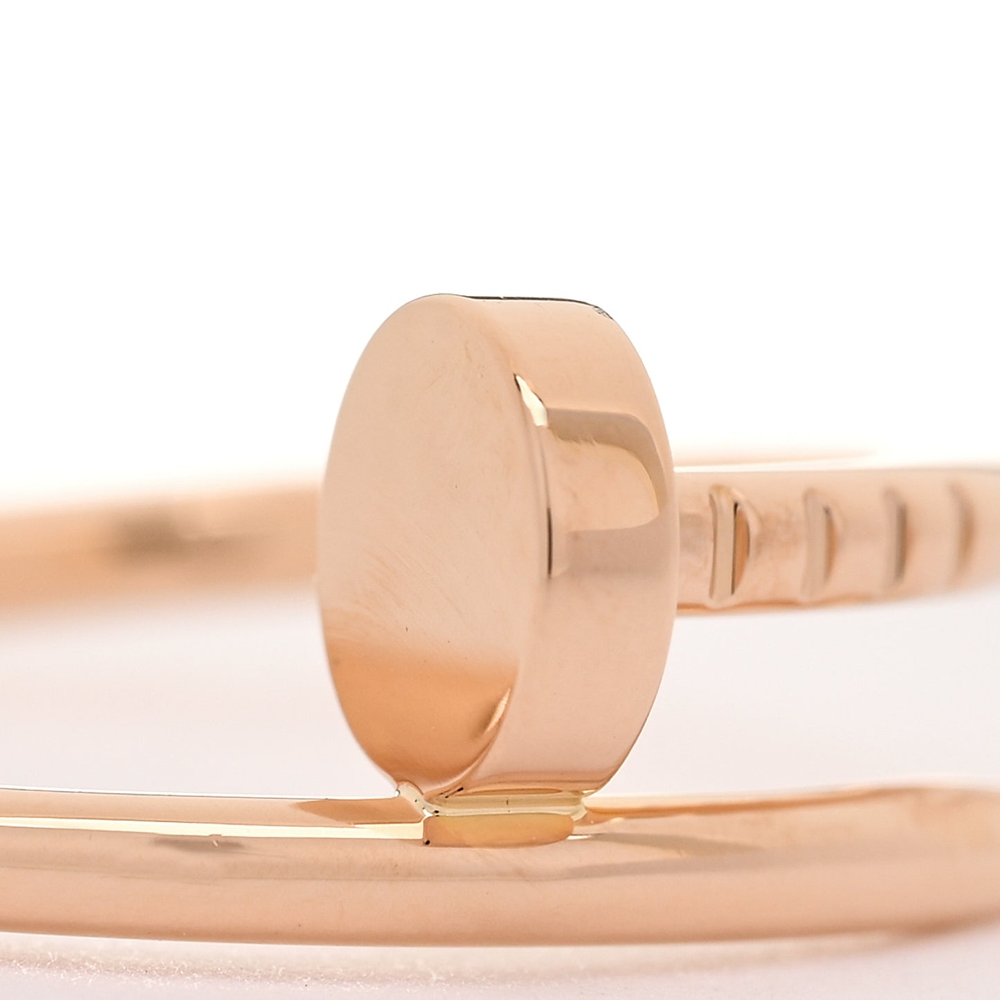 18K Pink Gold Small Juste Un Clou Ring 54 7
