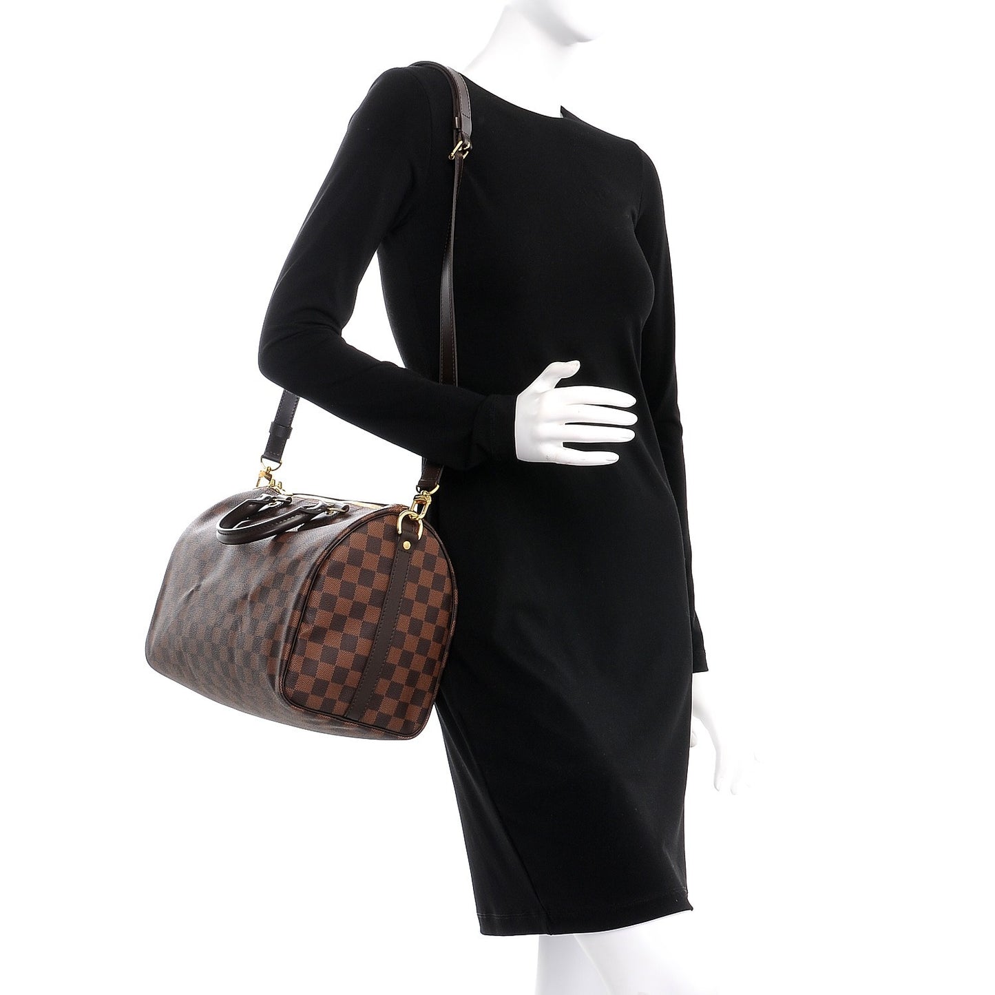 Damier Ebene Speedy Bandouliere 30