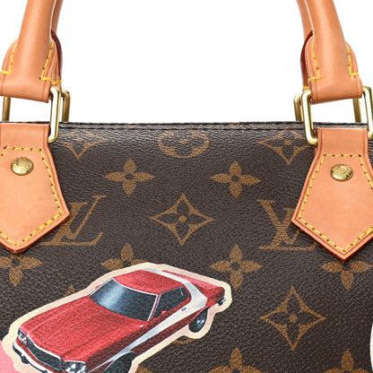 Louis Vuitton Monogram World Tour Speedy Bandouliere 30 8 of 12