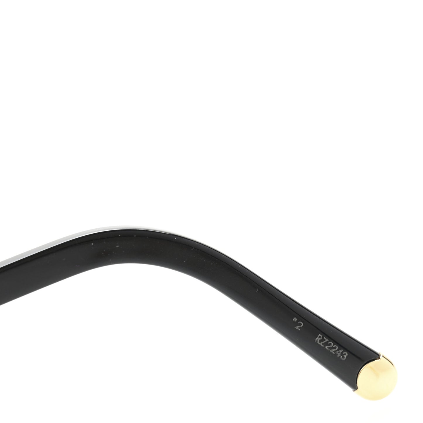 Acetate My Monogram Light Square Sunglasses Z1861W Black