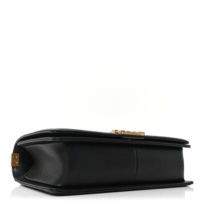 Chanel Caviar Quilted New Medium Boy Flap Black 4 of 10
