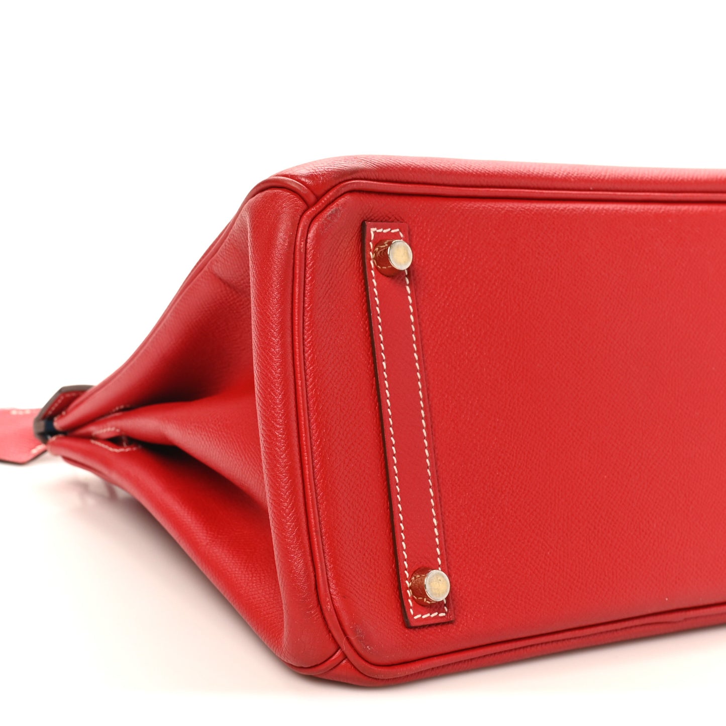 Epsom Candy Birkin 30 Rouge Casaque Bleu Thalassa