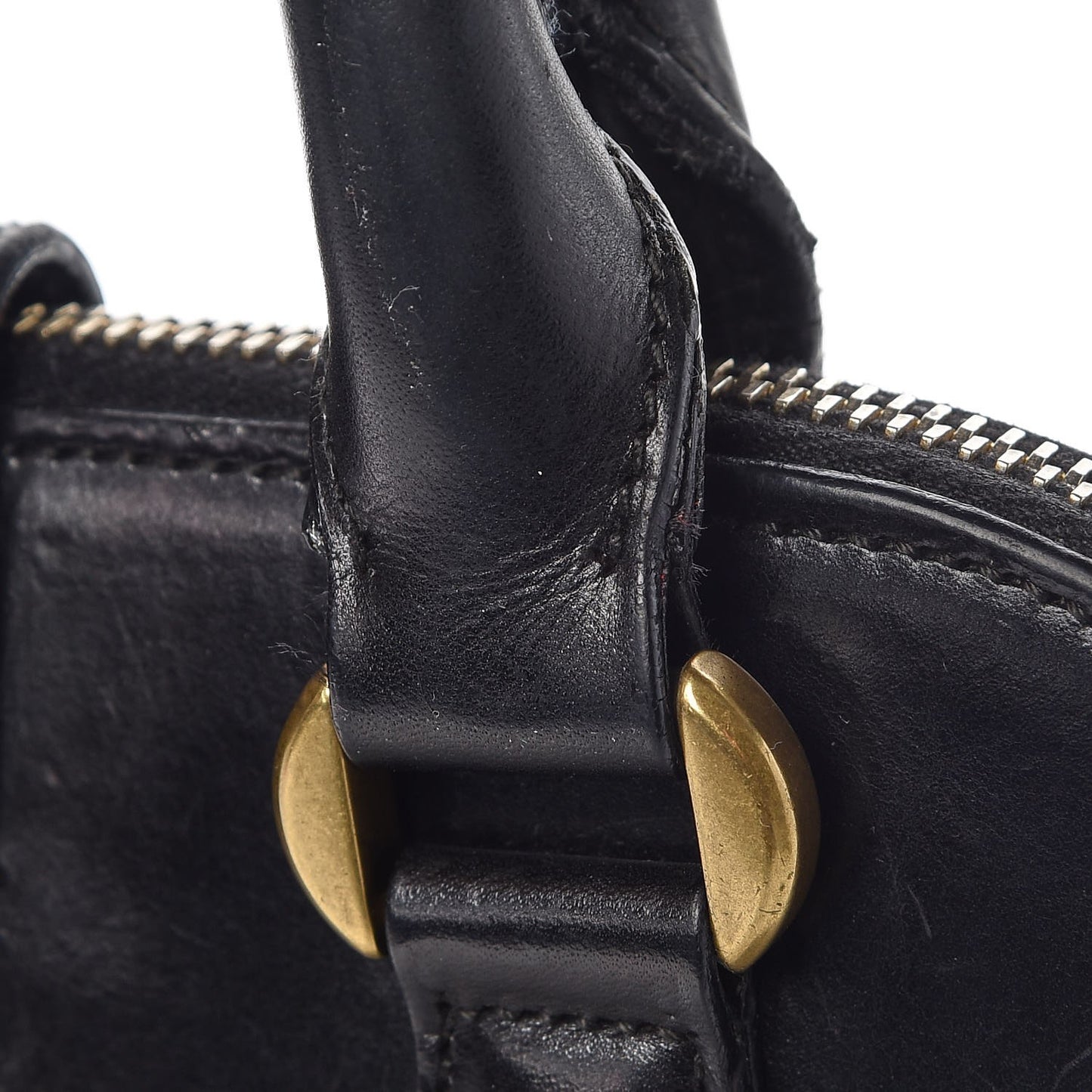 ALEXANDER MCQUEEN Calfskin Large Novak Black