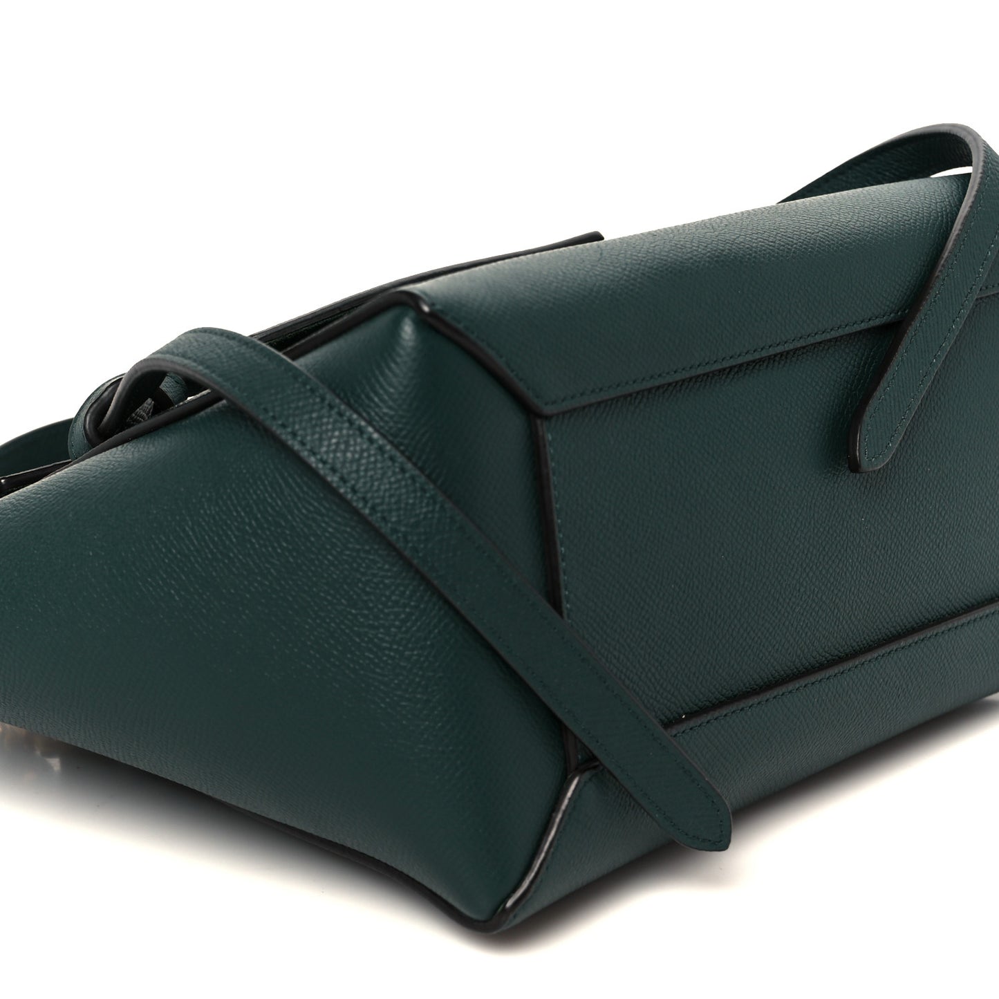Grained Calfskin Micro Belt Bag Amazone