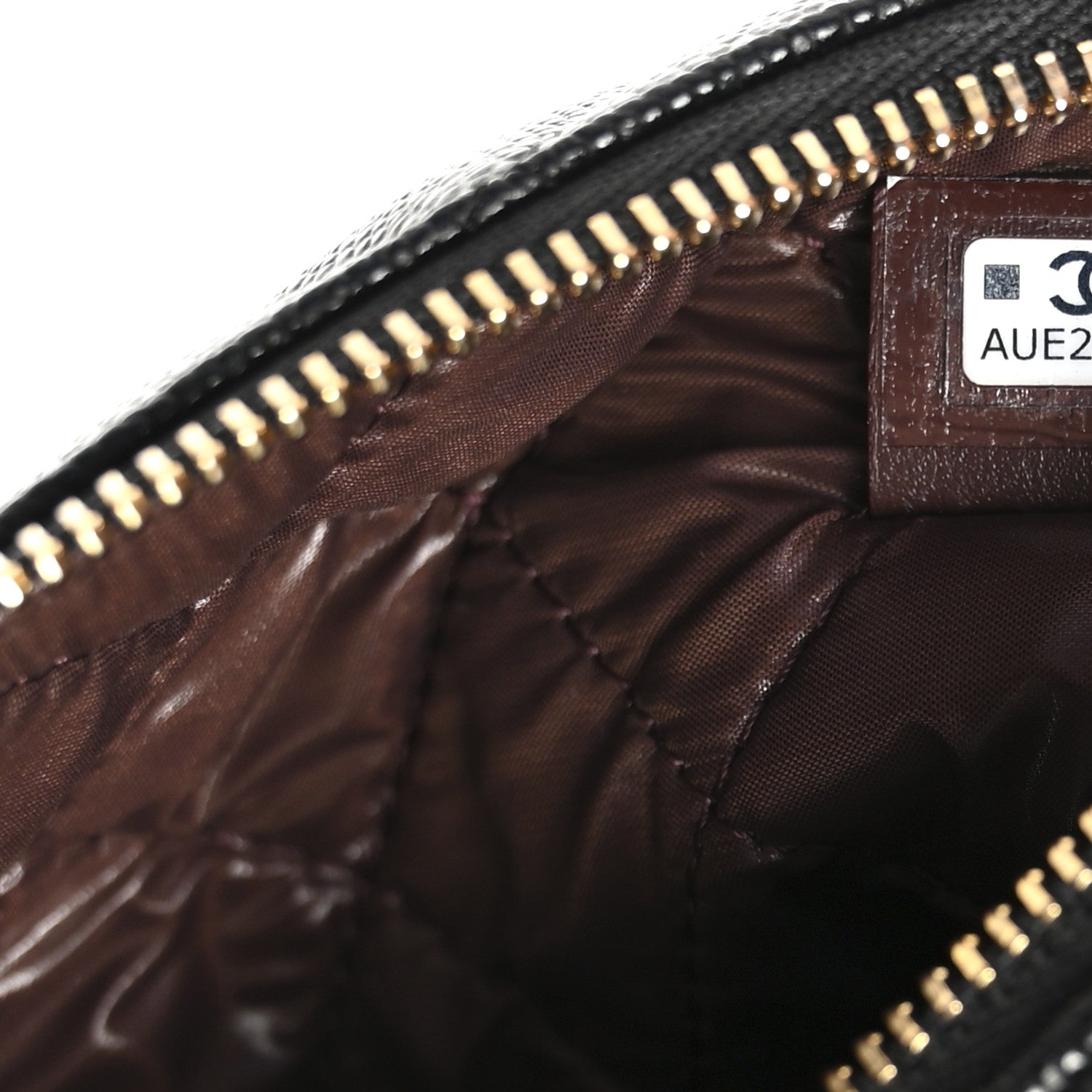 Chanel Caviar Quilted Cosmetic Case Black 7 of 8