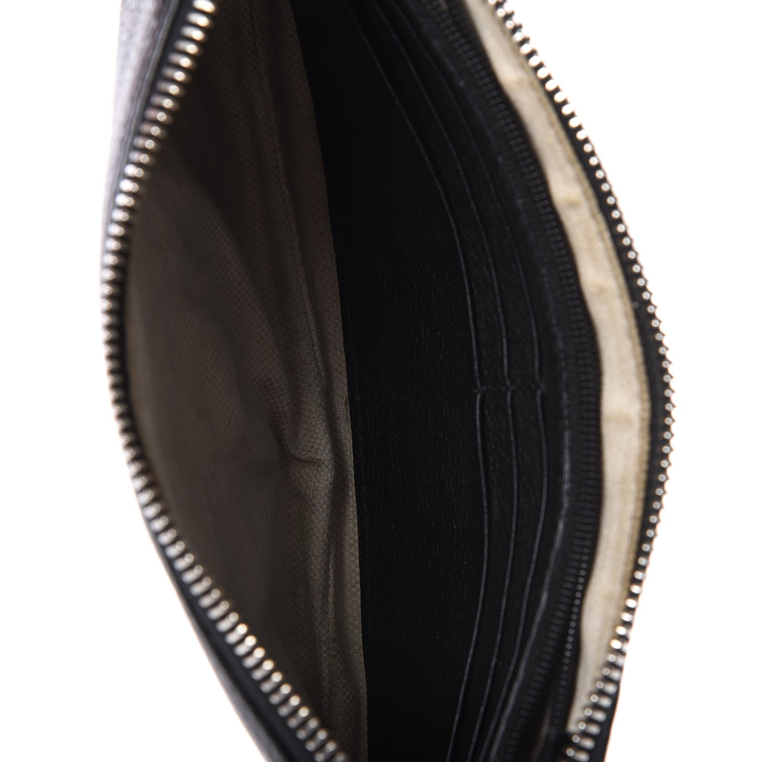 Gucci Pebbled Calfskin Studded Soho Wristlet Black 7 of 9