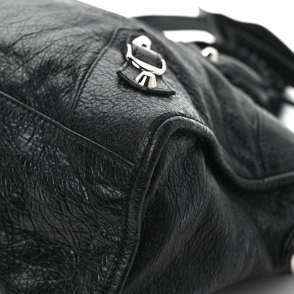 Balenciaga Agneau Classic Silver Hardware Part Time Black 11 of 13