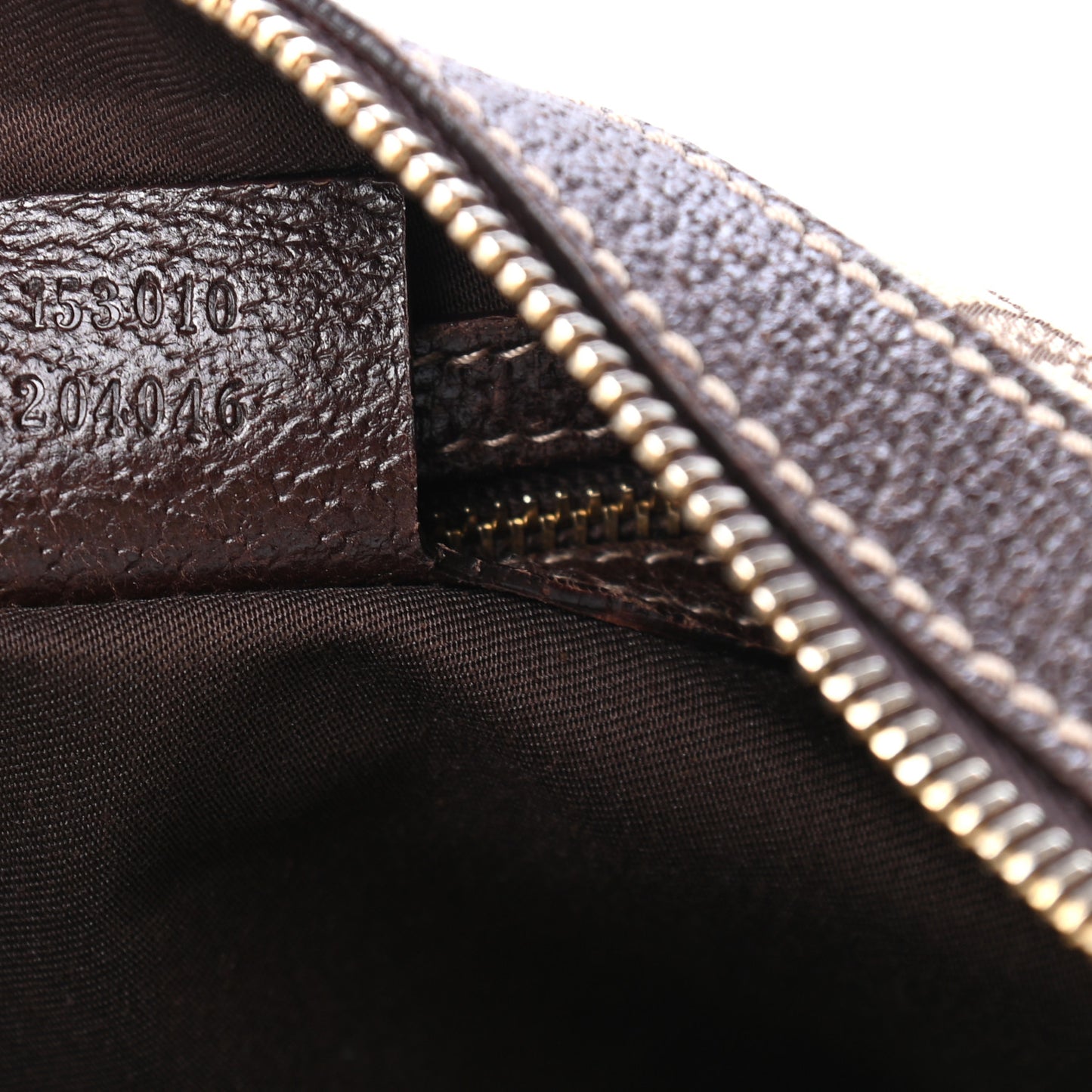 GG Monogram Medium Charmy Hobo Dark Brown