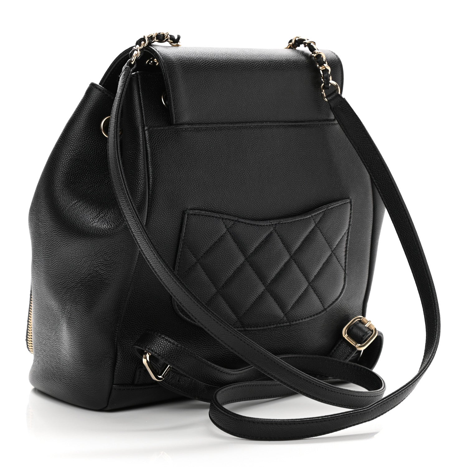 Chanel Caviar Quilted Business Affinity Backpack Black 3 of 10