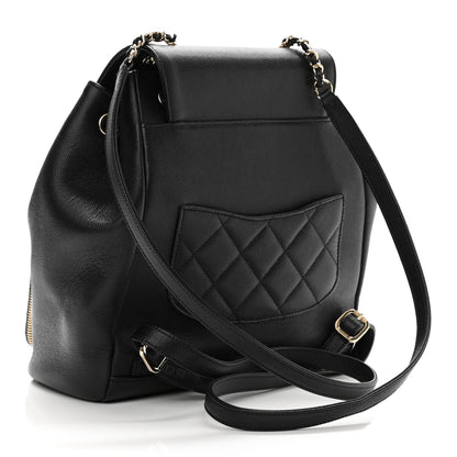 Chanel Caviar Quilted Business Affinity Backpack Black 3 of 10