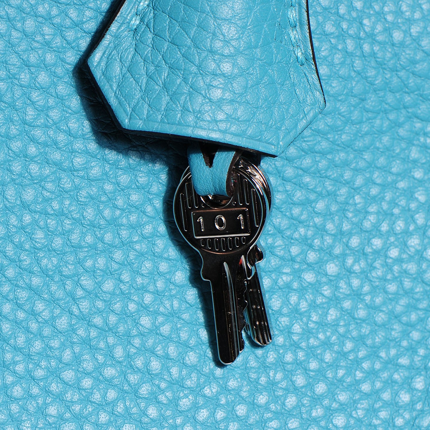Hermes Togo Birkin 35 Bleu Saint Cyr 23 of 26