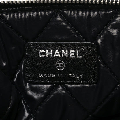 Chanel Lambskin Medium Cuba Car Cosmetic Case Black 6 of 6