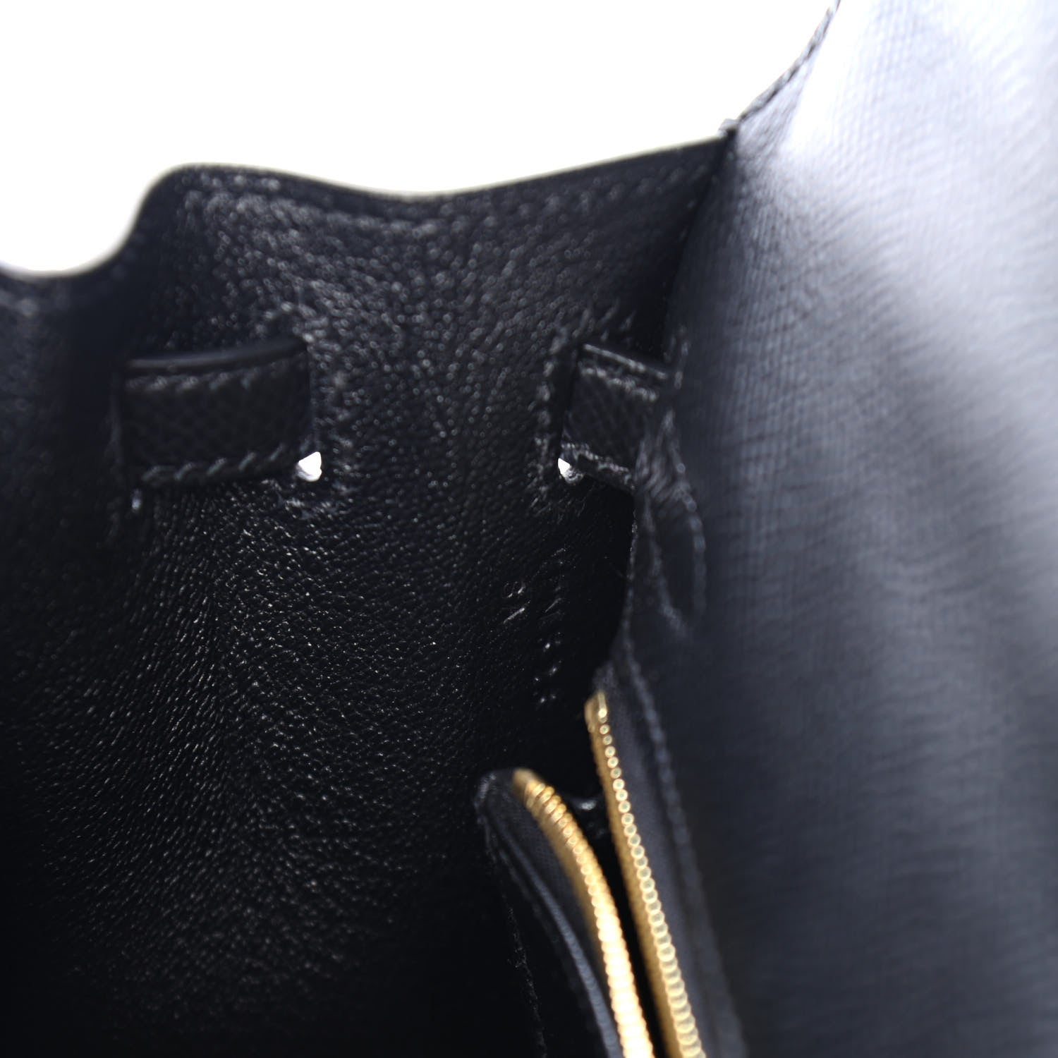 Hermes Epsom Kelly Sellier 25 Black 6 of 10