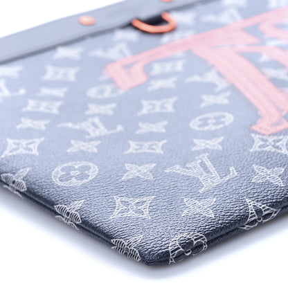 Louis Vuitton Monogram Upside Down Pochette Apollo GM 7 of 8