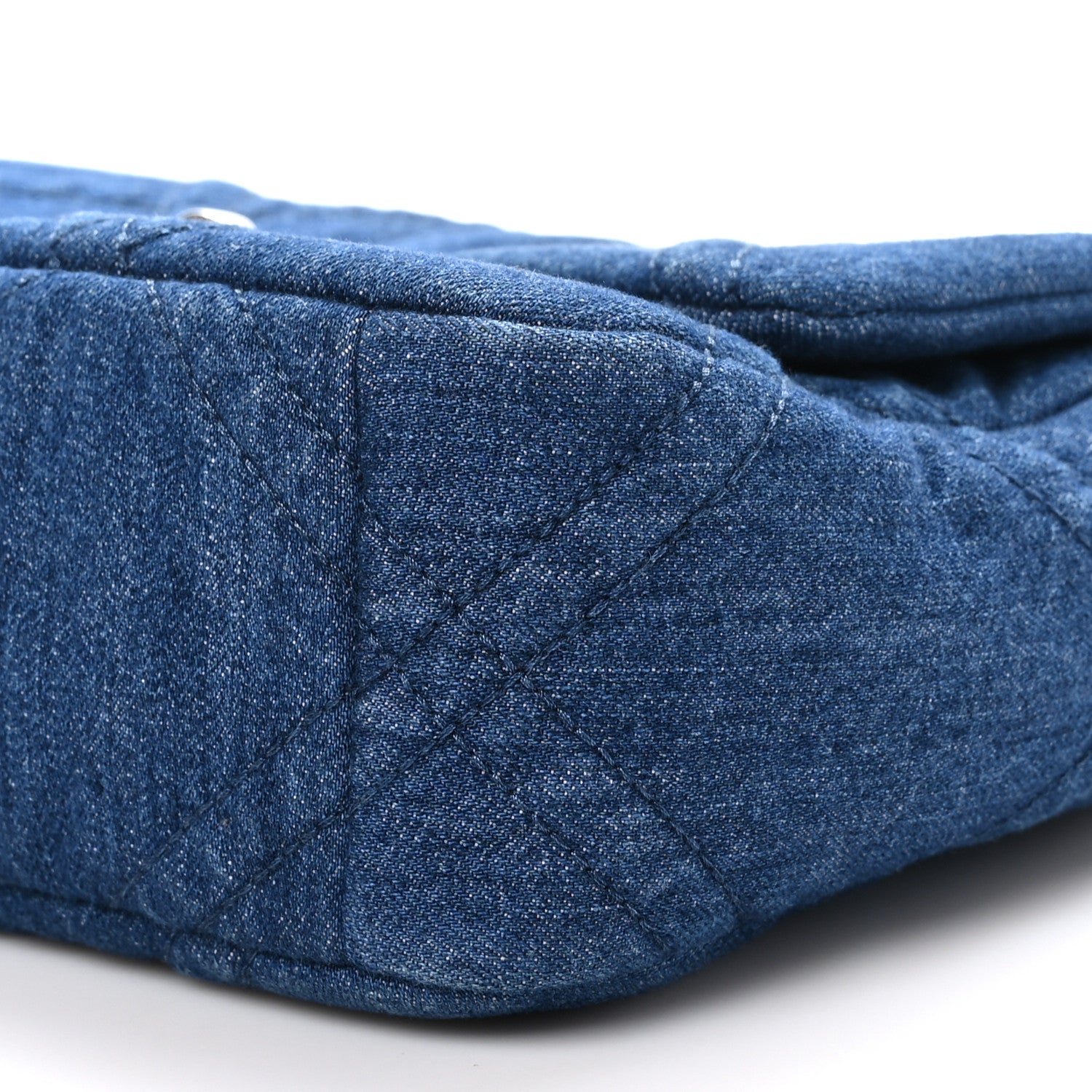 Chanel Denim Quilted Medium Chanel 19 Flap Blue 10 of 11