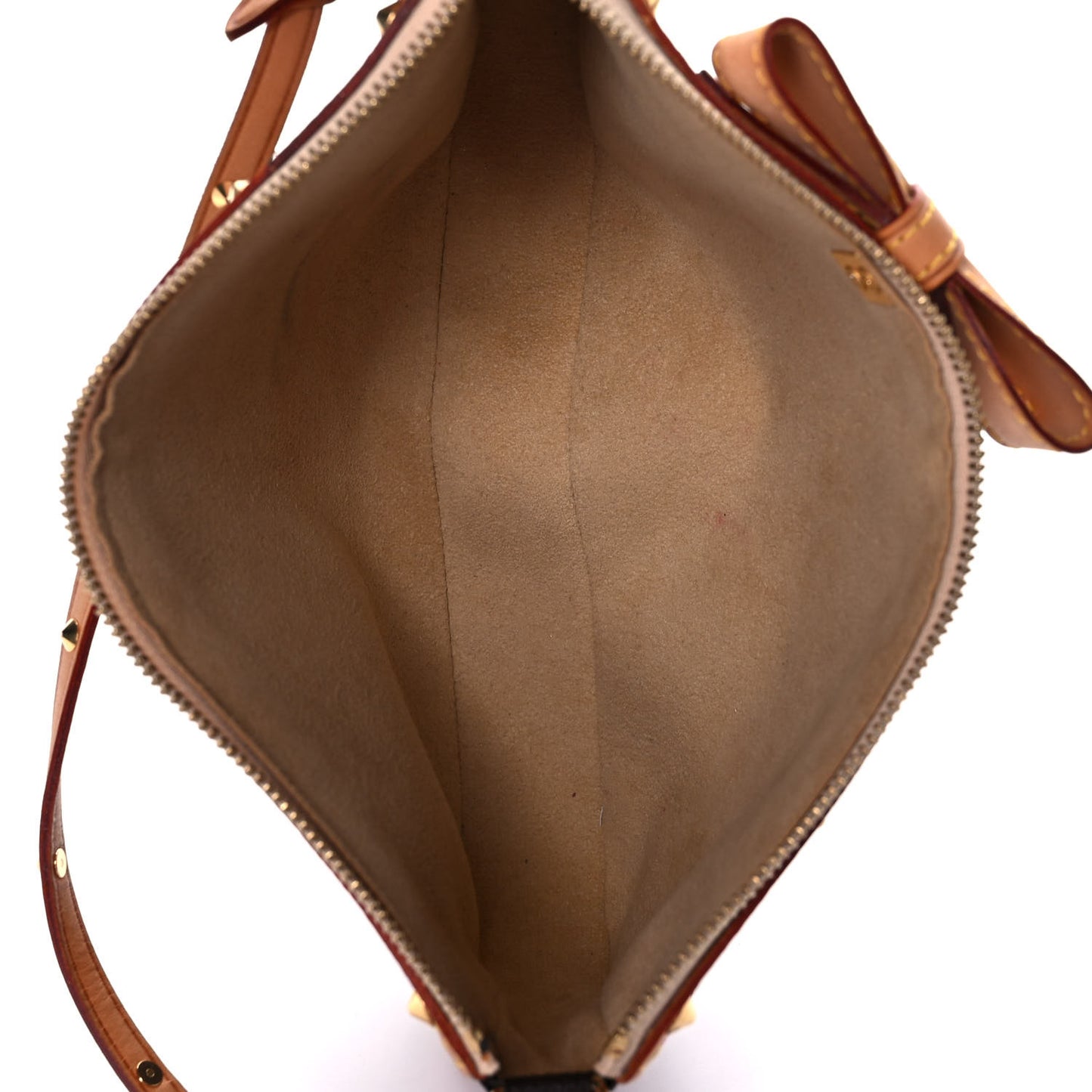 Monogram Cherry Blossom Pochette Accessories Brown