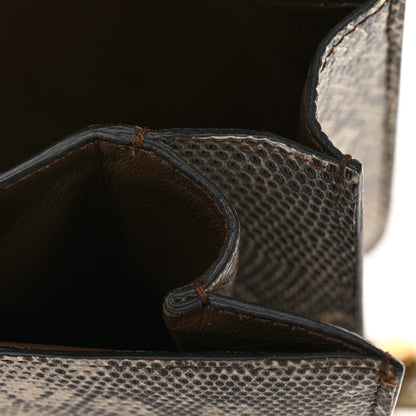 Celine Lizard Medium Classic Box Flap Bag Natural 10 of 10