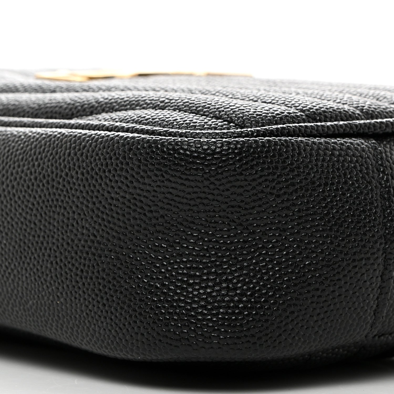 Saint Laurent Grain De Poudre Matelasse Monogram Mini Lou Camera Bag Black 9 of 9