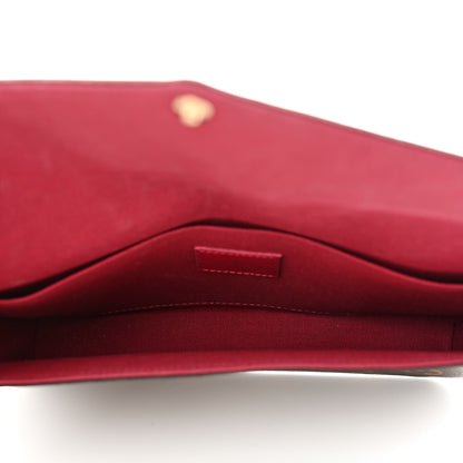 Louis Vuitton Monogram Pochette Felicie Chain Wallet Fuchsia 6 of 13