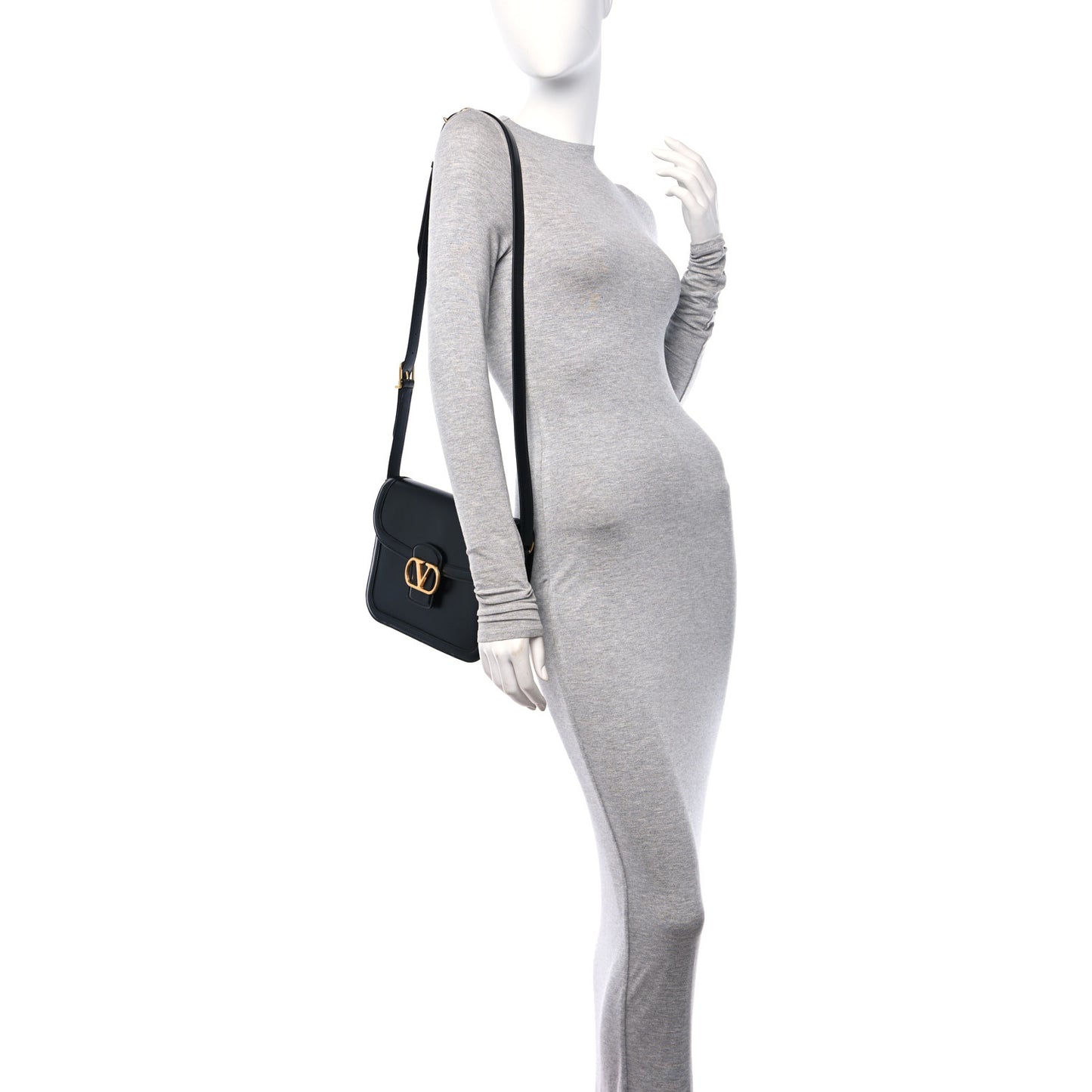 Smooth Calfskin 9to5 Shoulder Bag Black