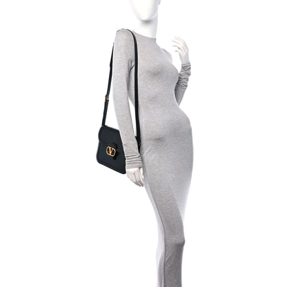 Valentino Garavani Smooth Calfskin 9to5 Shoulder Bag Black 2 of 10