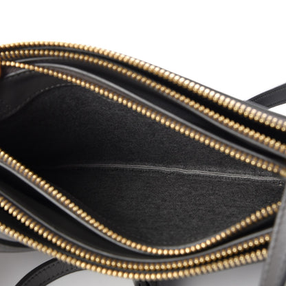 Celine Lambskin Small Trio Crossbody Bag Smoke 6 of 9