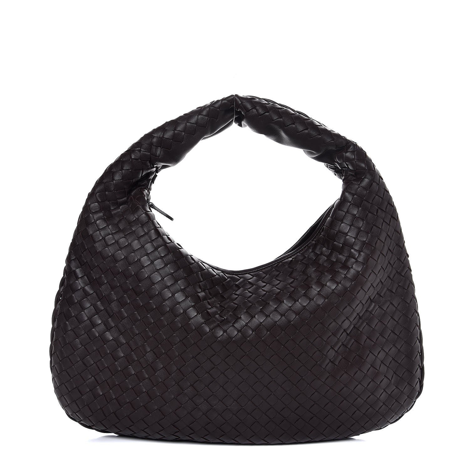 Bottega Veneta Nappa Intrecciato Small Veneta Hobo Ebano 1 of 7