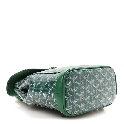 Goyard Goyardine Calfskin Mini Alpin Backpack Green 4 of 10