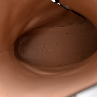 Gucci Austin Calfskin Interlocking G Ankle Boots 36.5 Black 7 of 16