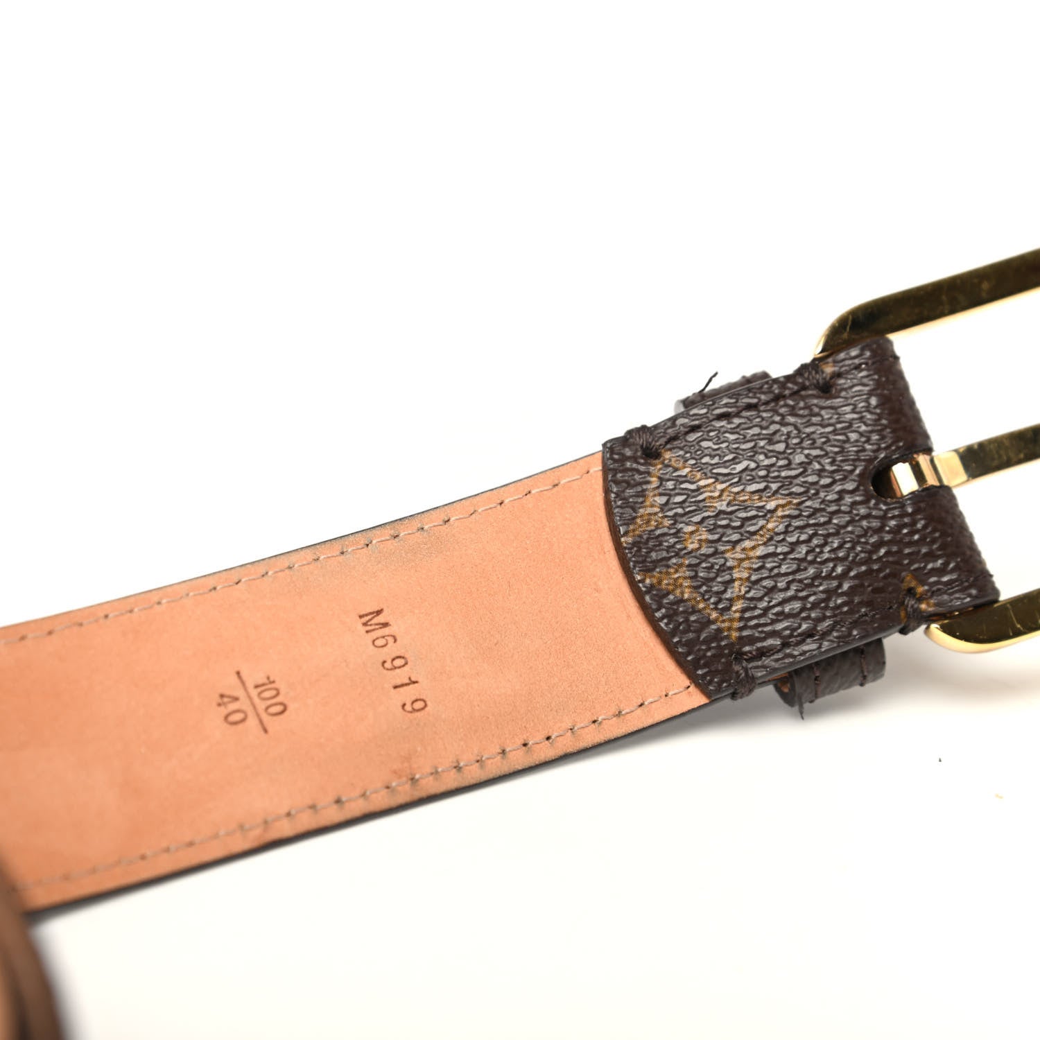 Louis Vuitton Monogram Ellipse Belt 100 40 4 of 7
