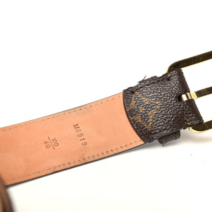 Louis Vuitton Monogram Ellipse Belt 100 40 4 of 7