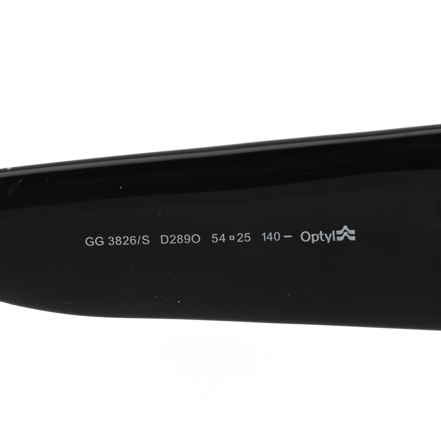 Gucci Acetate Square Frame Sunglasses GG3814S Black 5 of 7