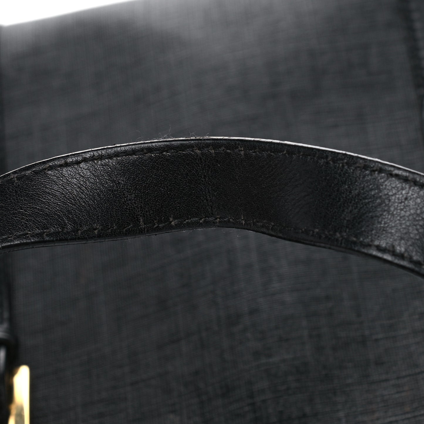 Zucchino Spalmati Vitello Small Tote Black